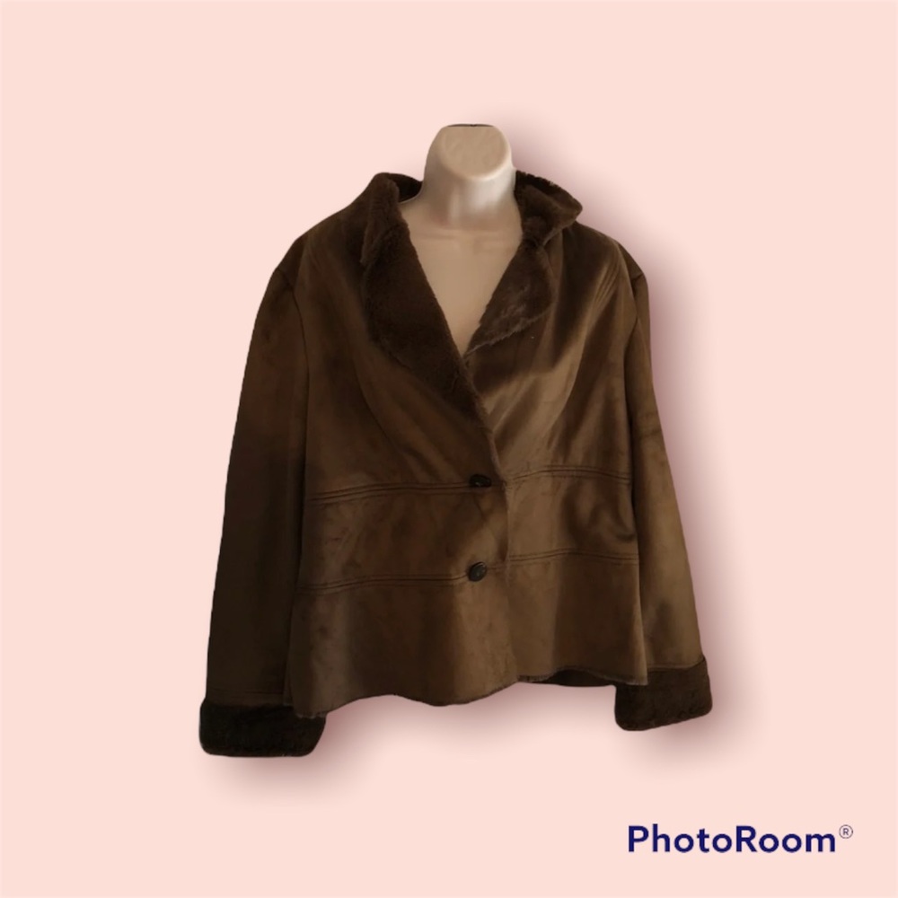 Coldwater Creek Women's Faux Fur Jacket